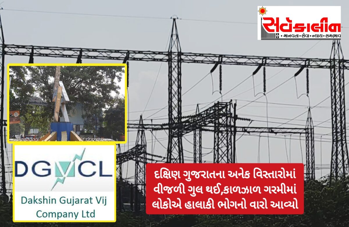 વીજ ફોલ્ટ થતા: આગ ઝરતી ગરમીમાં દક્ષિણ ગુજરાતના અનેક વિસ્તારમાં લાઈટ ગુલ થતા લોકોએ હાલાકી, 7 જિલ્લા અને 23 શહેર અને 3461 ગ્રામ્ય વિસ્તારના 32 લાખ,37 હજારથી વધુ લોકોને હાલાકી ભોગવવાનો વારો આવ્યો