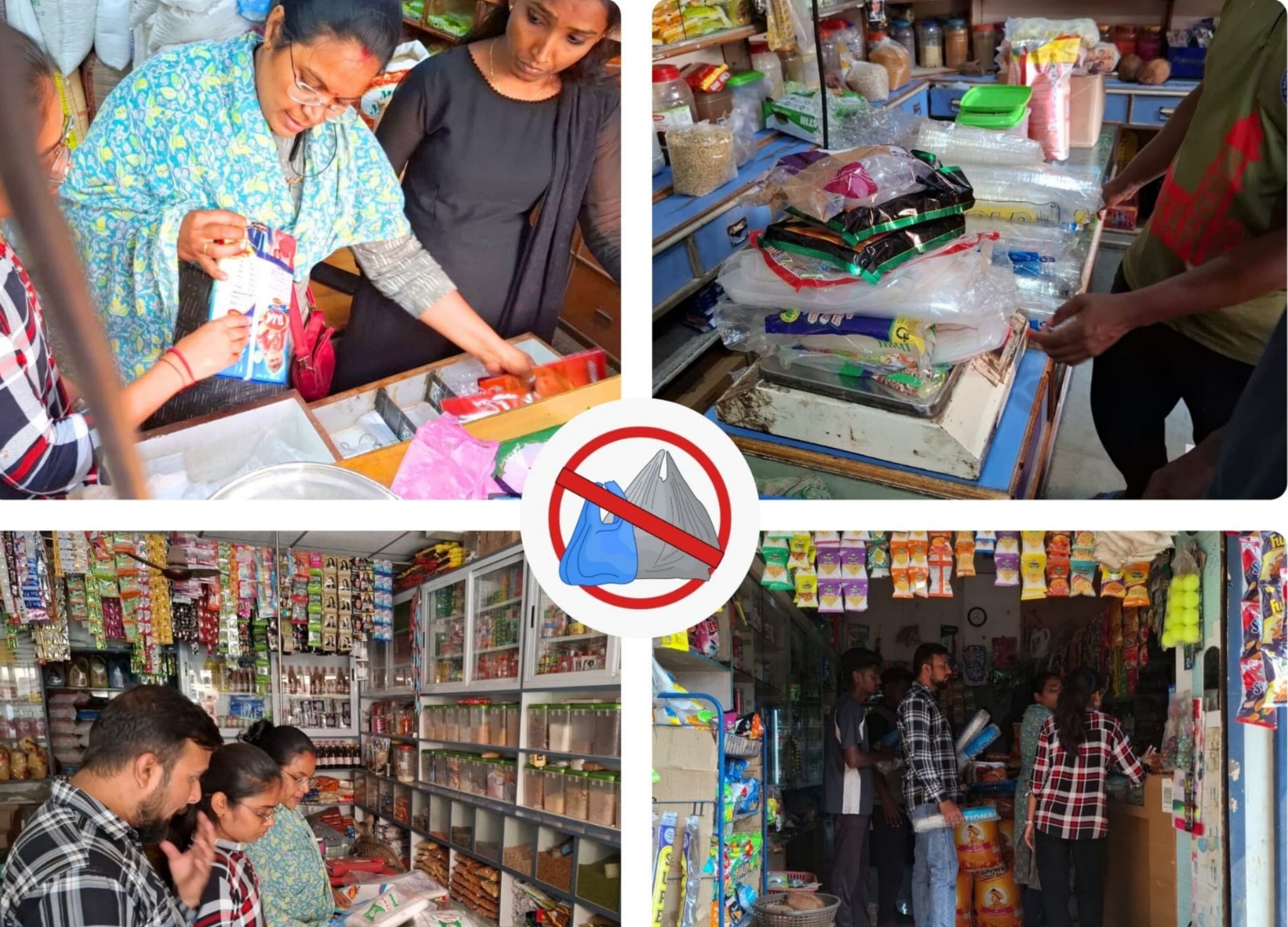 નવસારીમાં મહાનગરપાલિકા દ્વારા પ્લાસ્ટિક વિરુદ્ધ ડ્રાઈવ, 21 કિલો જથ્થો જપ્ત, ₹12,000 દંડ વસૂલ કર્યો